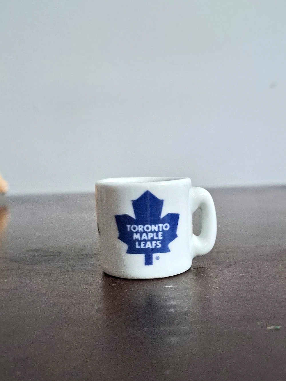 NHL Toronto Maple Leafs Mini Ceramic Mug White & Blue